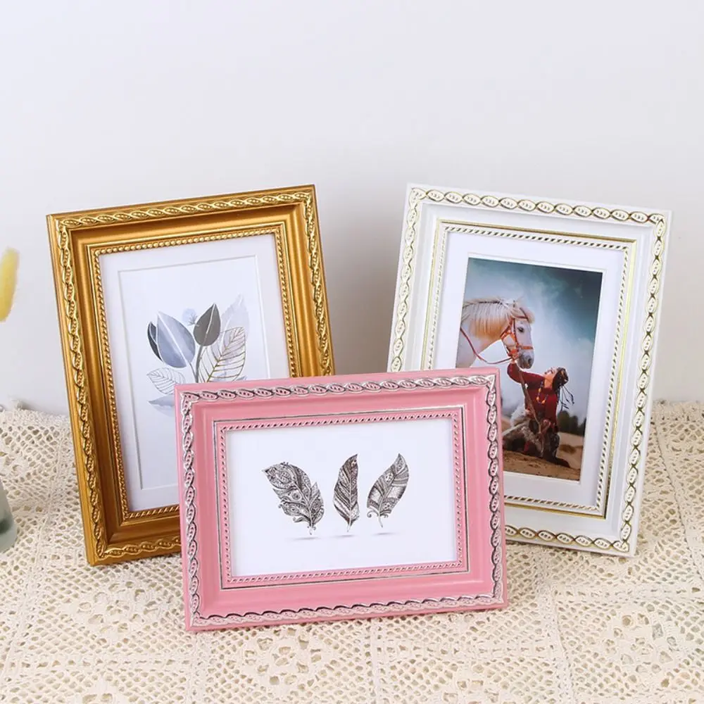 

Photo Frames Home Decoration 6/7/8in Picture Frame For Wall Or Tabletop Display Stand Desktop Decor Wall Gallery Ornaments