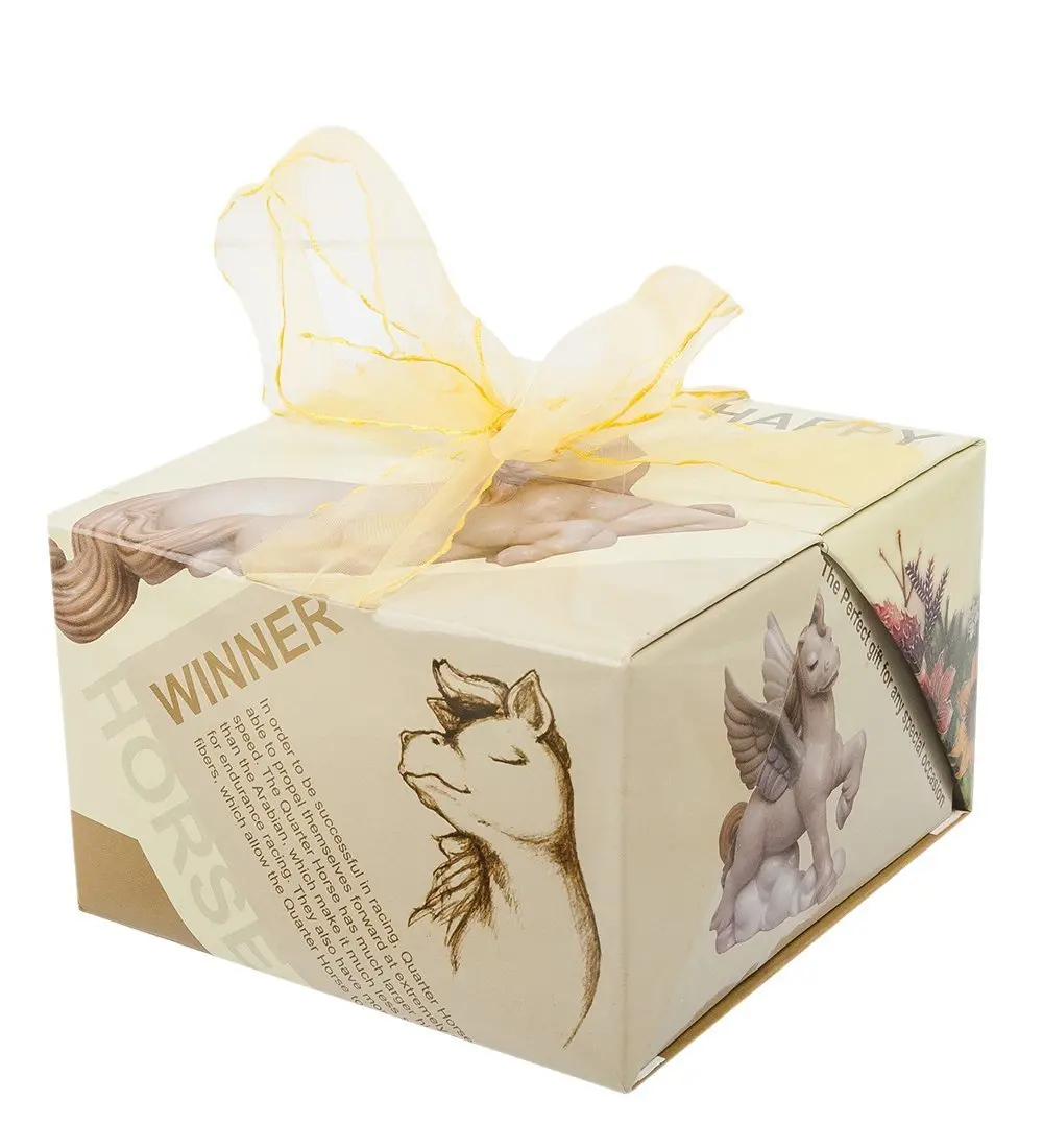 Figure decorative Pavone &quothorse-Angel |