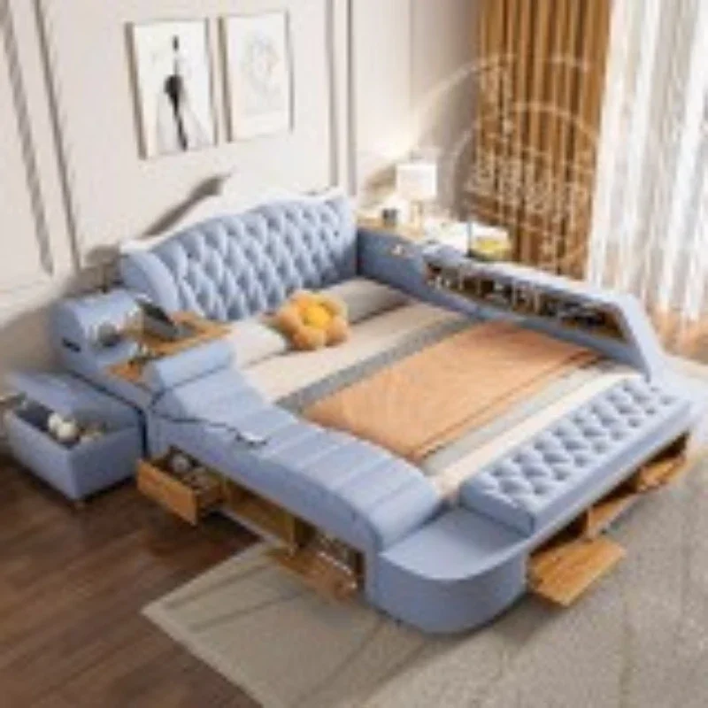 Каркас для хранения двуспальная кровать изголовье с ящиками роскошная