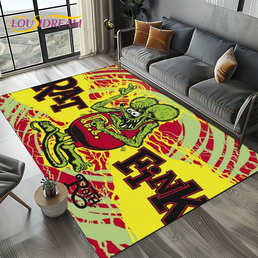 Ковёр LOUSIDREAM Funny Rat Fink