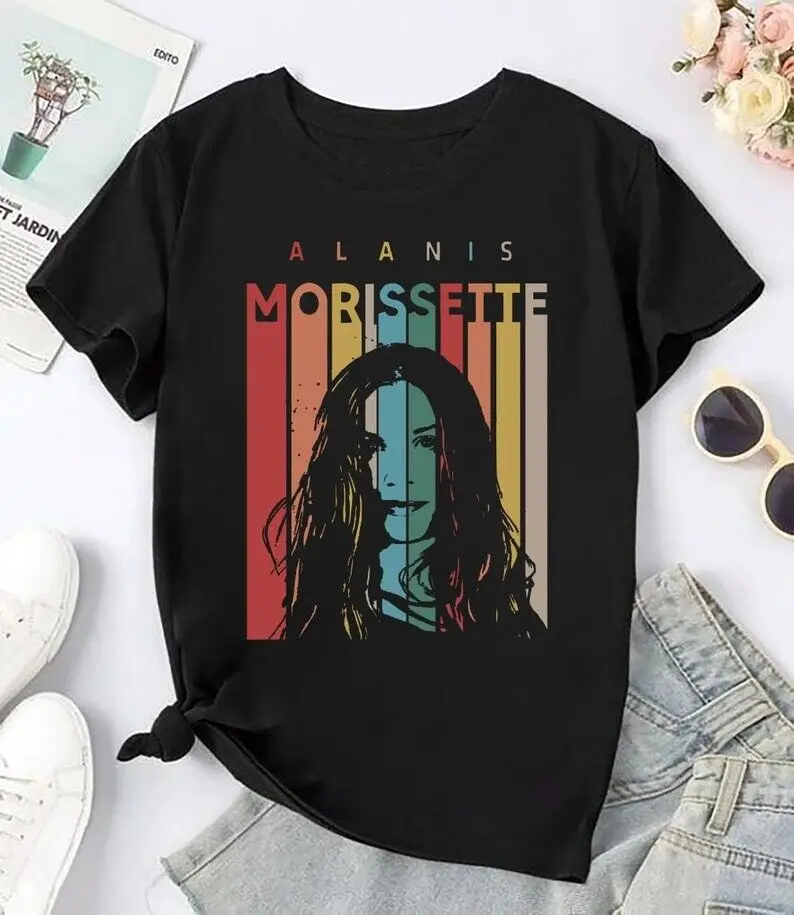 Винтажная рубашка Alanis Morissette 90-х годов The Triple Moon Tour 2024