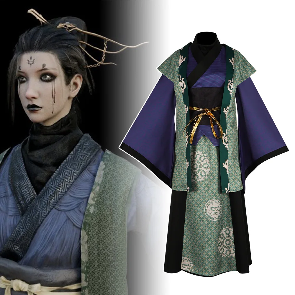 Черный миф костюм для косплея Wukong паук дух четыре сестры двухмерный персонаж