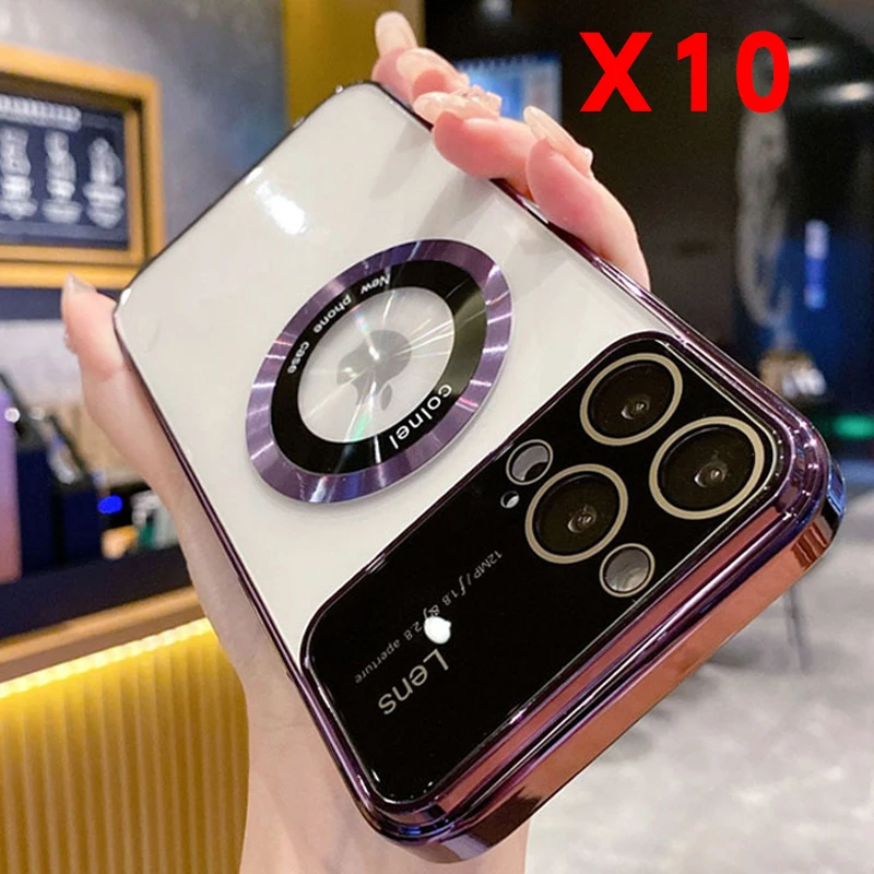 

Магнитный чехол для iphone 15 14 pro max 14 13 12 11 10 шт.