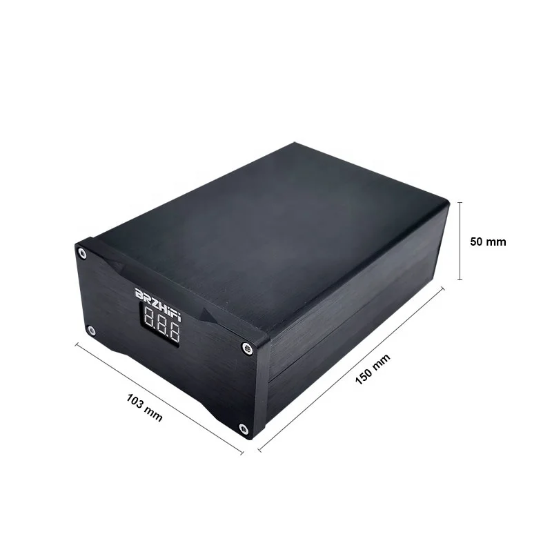 Линейный регулируемый источник питания BRZHIFI с двойным выходом DC 5 В 12 24 Hi-Fi