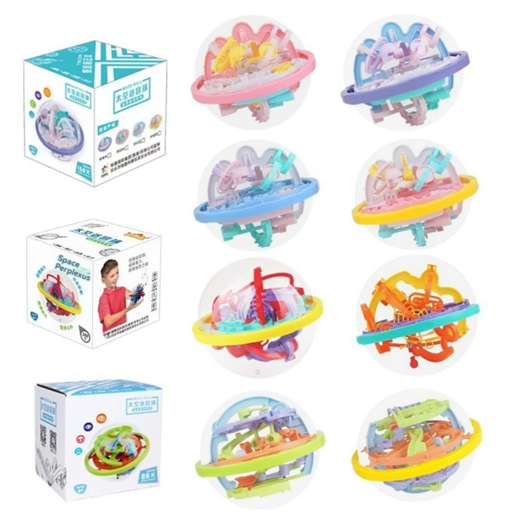 3D Волшебный Лабиринт-мяч-головоломка С 150-ступенчатыми Препятствиями