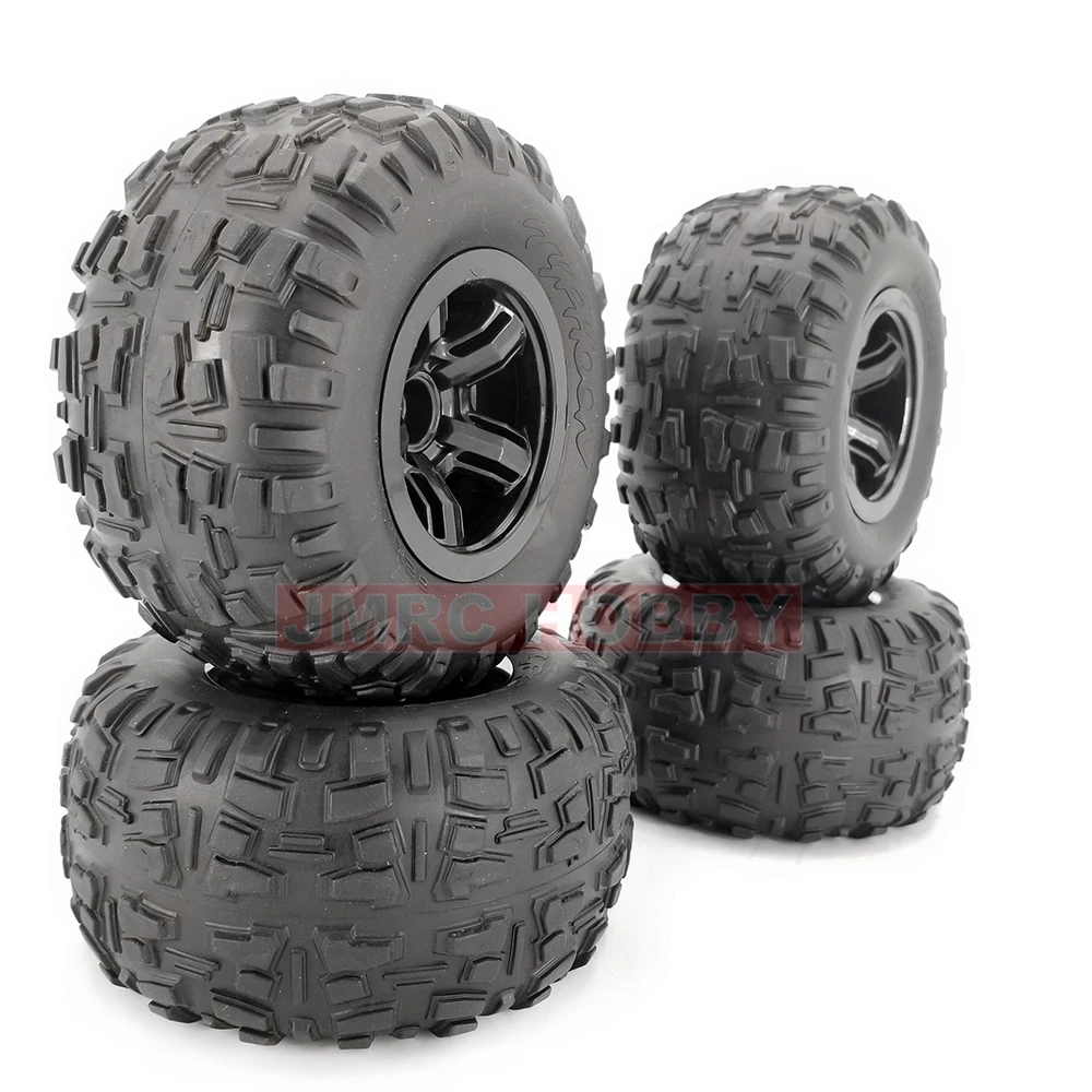4PCS 62X115-63 Off Road Wheels For Typhoon S900 /XLF X03A MAX RC Car Truck 1/10 Rubber Tire Upgrade Spare Parts images - 6