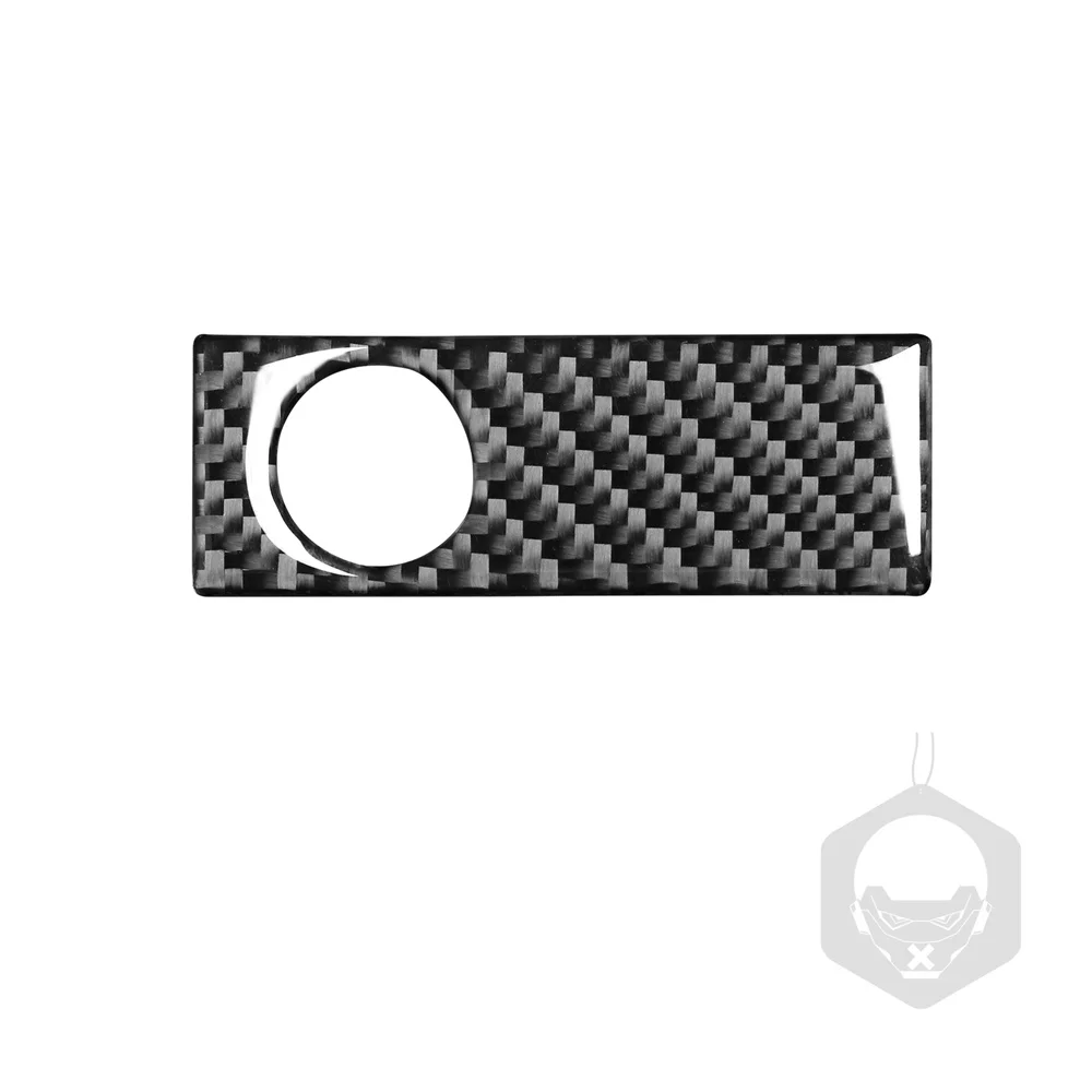 

For Mazda RX8 04-08 Glove Box Storage Box Handle Carbon Fiber Decorative Sticker