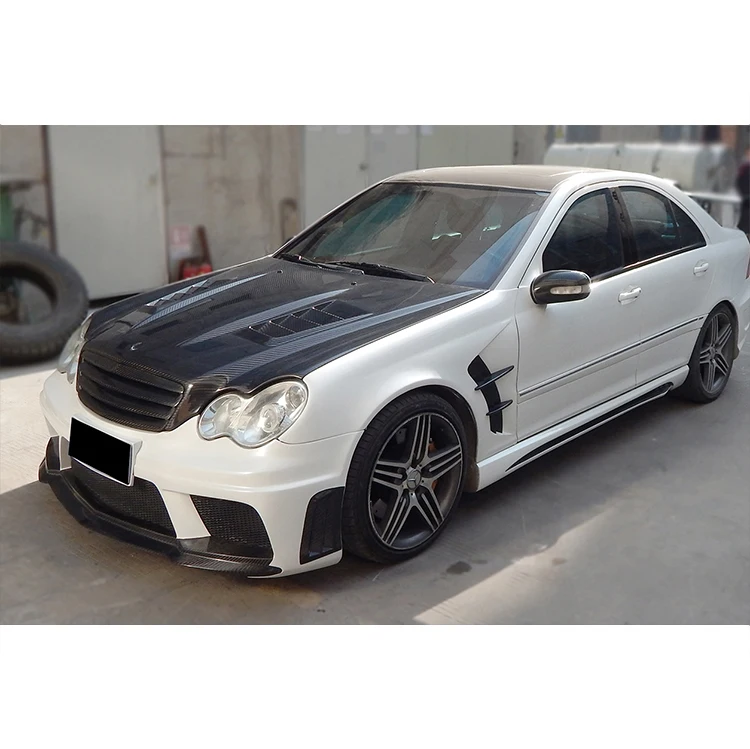 Капот из FRP в стиле Carbonado Wi для Mercedes C Class W203 01-07