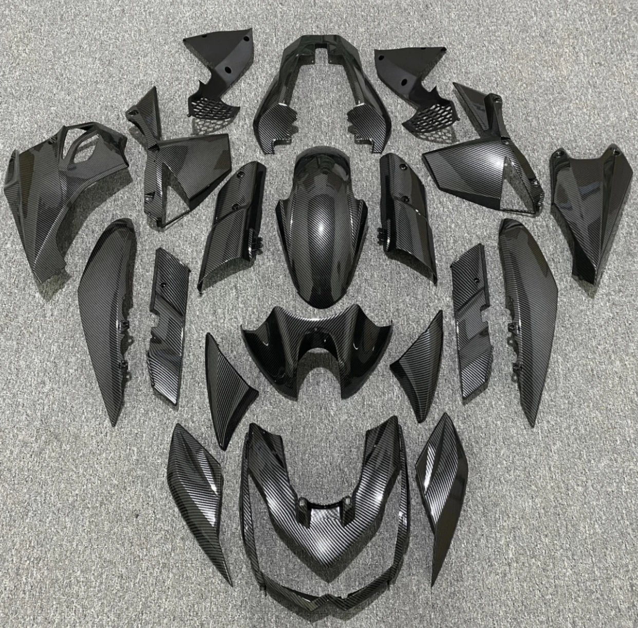 

Новый комплект обтекателей для мотоцикла Kawasaki Z1000 2011-2012-2013, высококачественный корпус из АБС-пластика, обтекатель из углеродного волокна