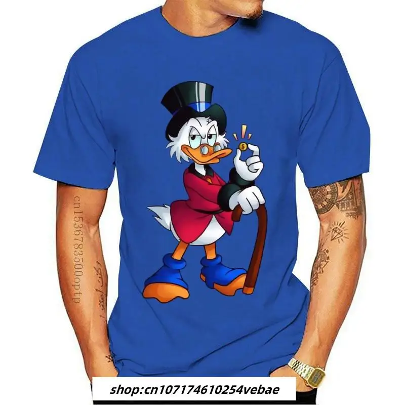 

Mens clothing Men tshirt Scrooge McDuck! Duck Tales T Shirt women T-Shirt tees top