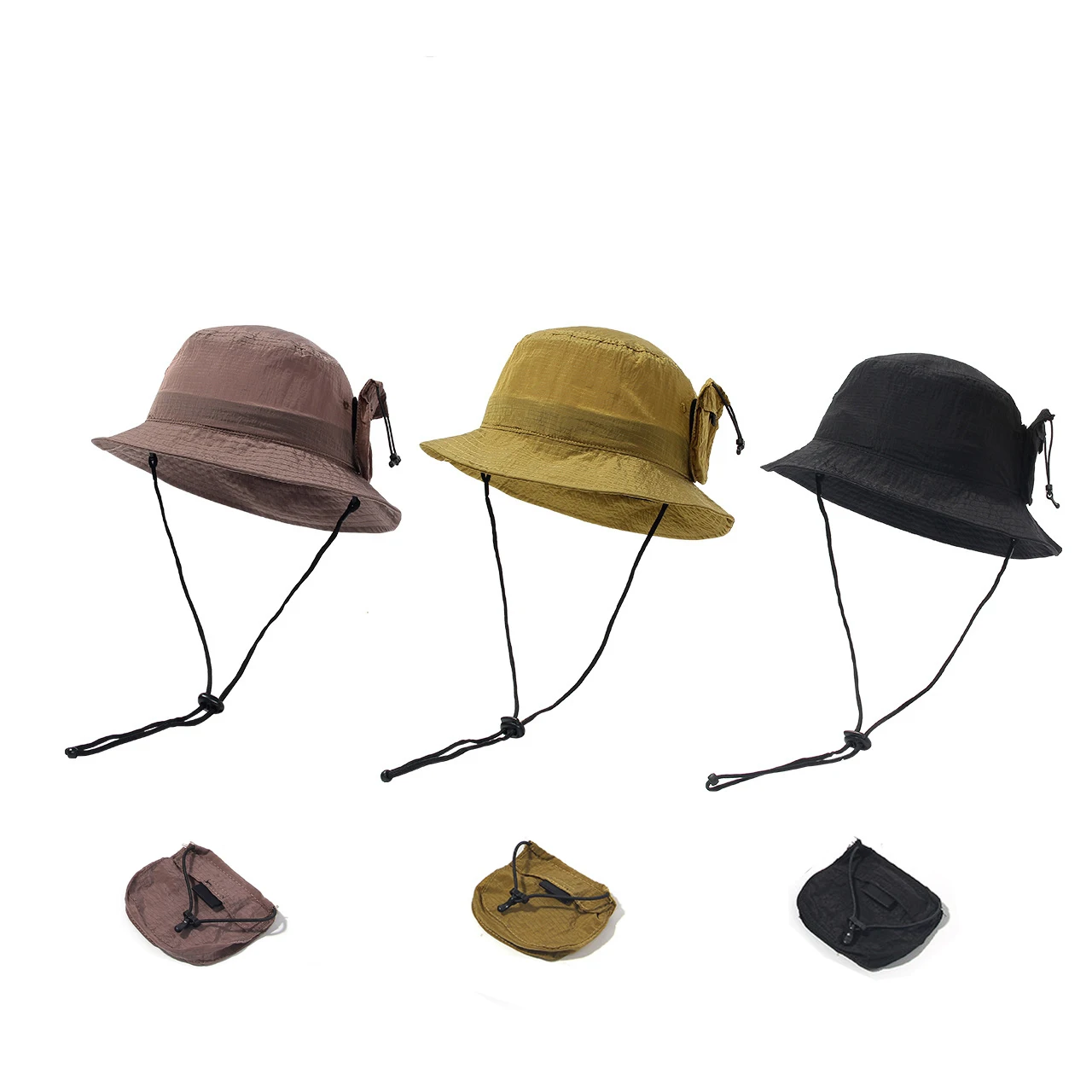 

2023 Japanese Fast Dry Waterproof Fishing Fisherman Caps For Women Cappello Pescatore Uomo Bucket Hat Men 56-58CM