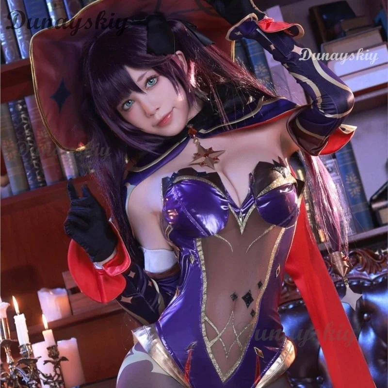 Костюм для косплея Моны из аниме-игры геншин ударопрочный комбинезон костюм на