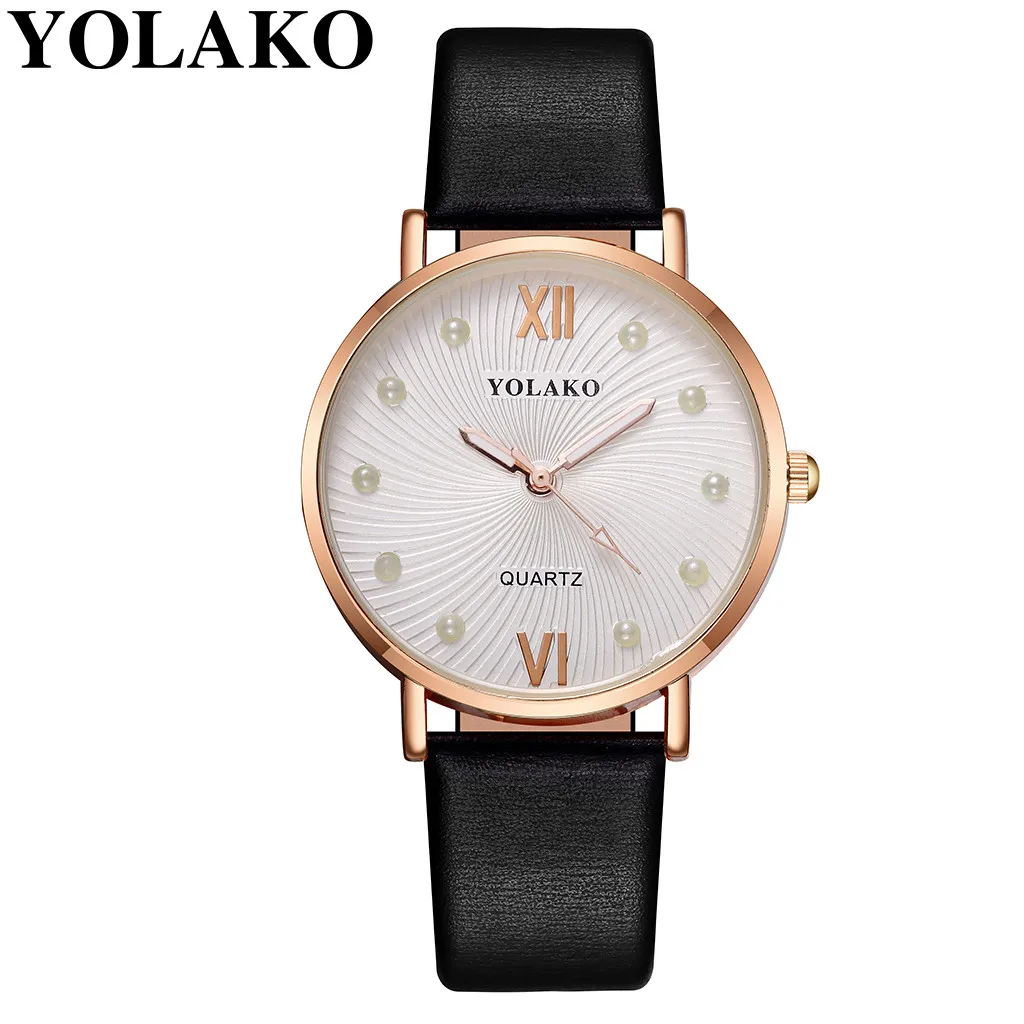 

Casual Fashion Women's Luxury Leather Band Analog Quartz WristWatch Ladies Watch Women Dress Reloj Mujer luxury designer #15