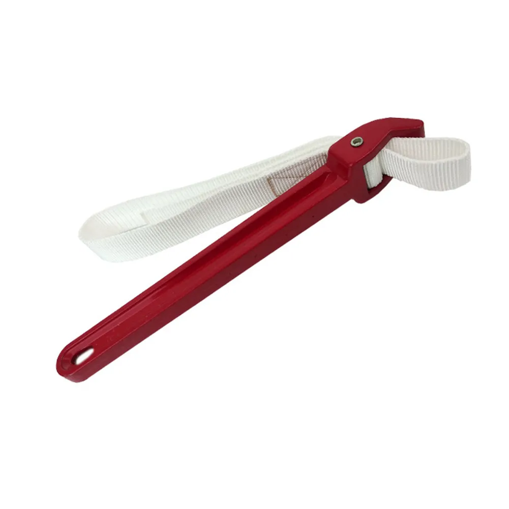 

Adjustable Oil Filter Handle Belt Strap Wrench Titann Tool Strap Length 85cm Handle 30mm Wrench Nylon Belt Aluminium Handle