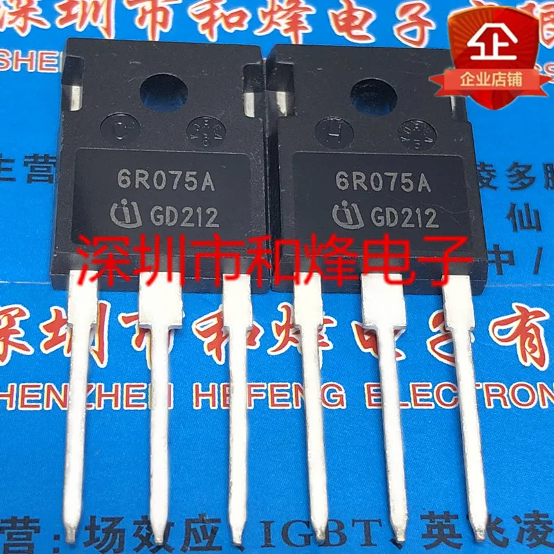 

5 шт.-10 шт. IPW60R075CP 6R075A TO-247 650V 39A Новый и оригинальный на складе