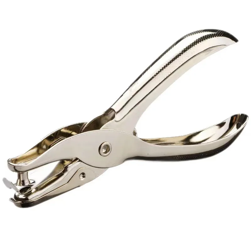 

Ручной дырокол круглый металлический 6 мм