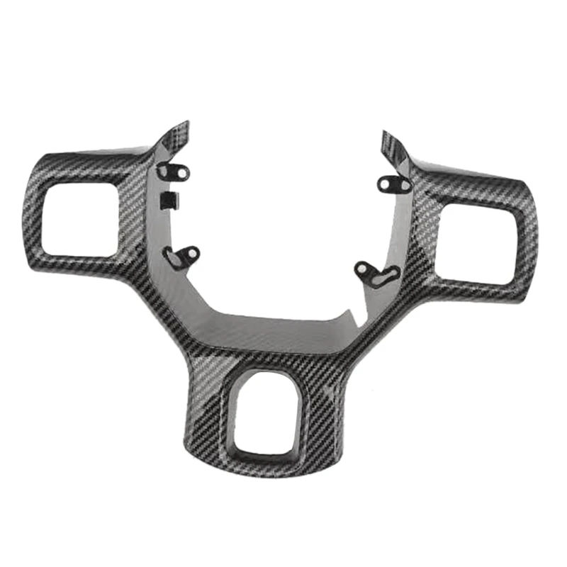 Автомобильная панель рулевого колеса из углеродного волокна отделка для Dodge Ram