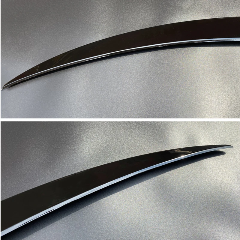 For Mercedes-Benz C-class W205 C180 C200 C260 2015-2021 Rear Roof Spoiler Wings Glossy Black Carbon Fiber Look | Автомобили и