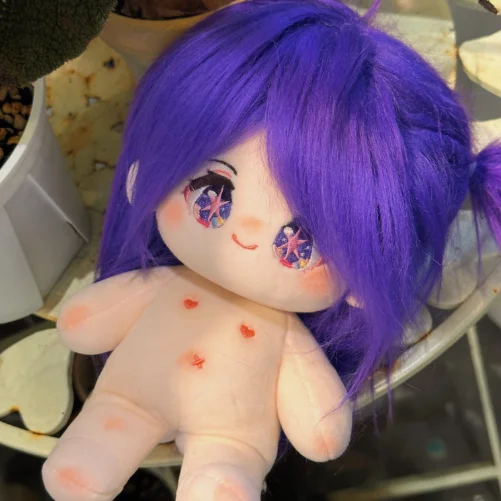 

Kawaii Anime Girl OSHI NO KO Hoshino Ai Cosplay 20CM Soft Plush Cotton Doll Body Cute Dress Up Clothes Birthday Xmas Gift