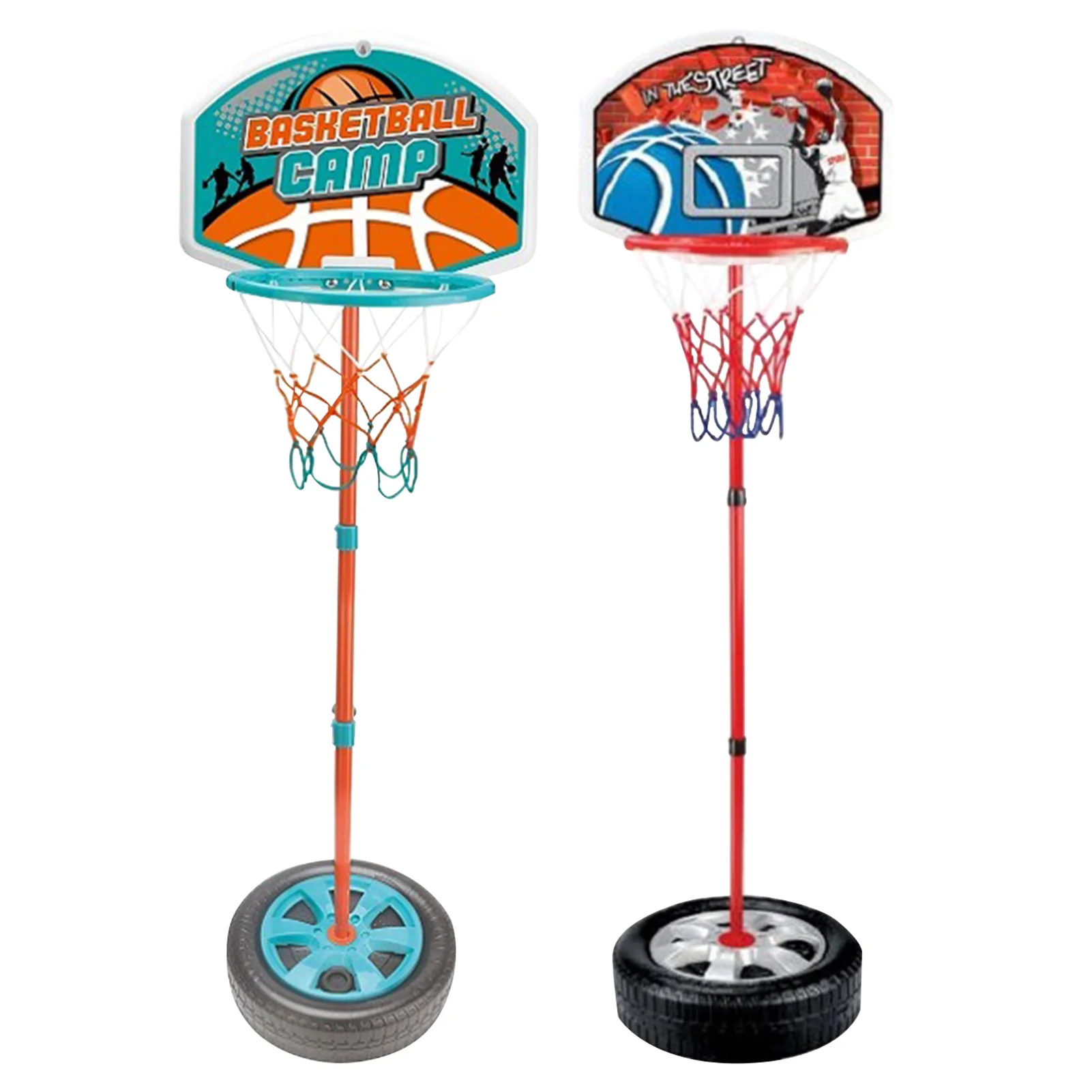 

Toddler Basketball Hoop Stand Toddlers Basketball Play Toy With Adjustable Pole For Birthdays Gifts Indoor Outdoor Mini