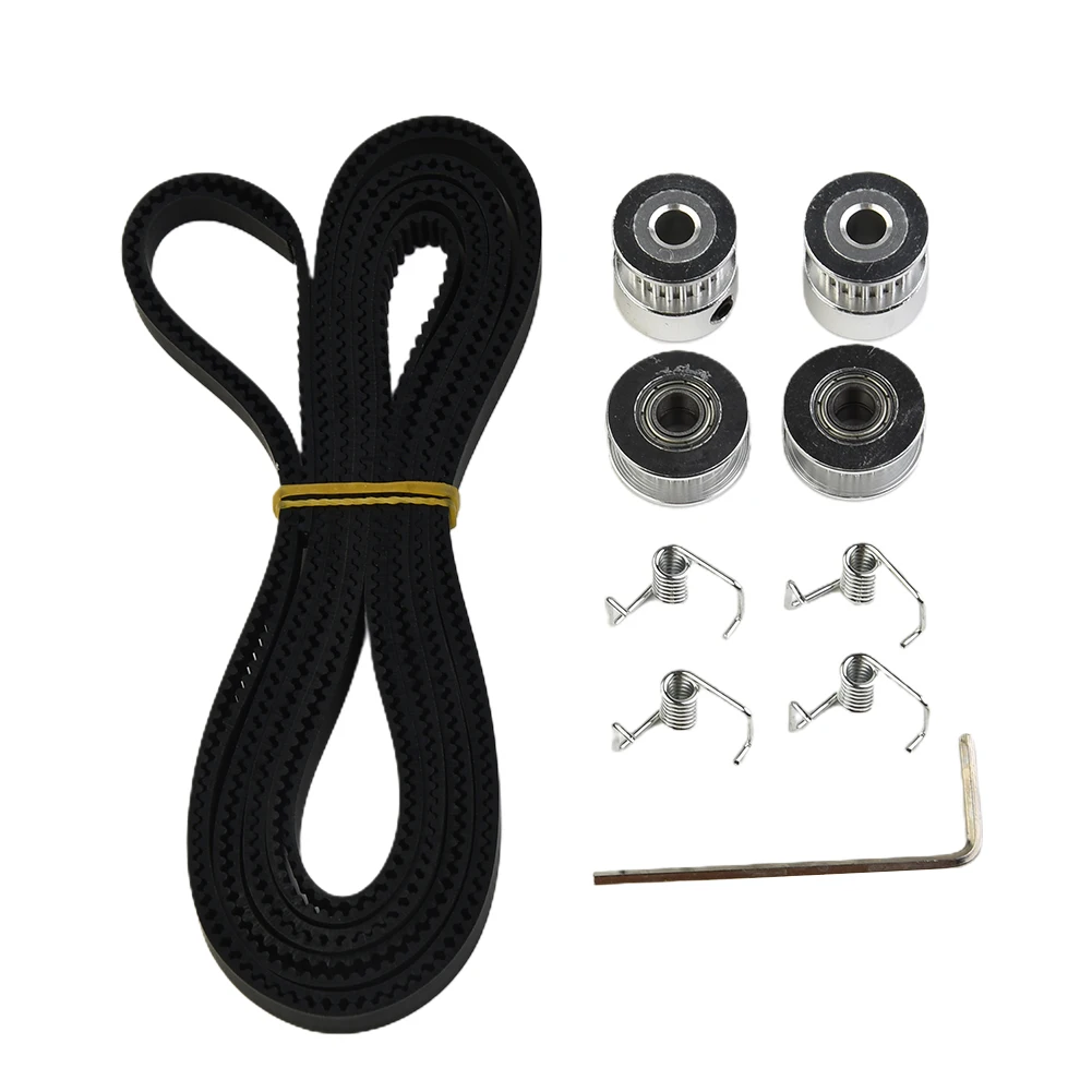 

Tension F8M6 Pulley Set Timing Belt Accessories Gt2 Idlers Kit Replacement Screws Equipment Industrial Practical