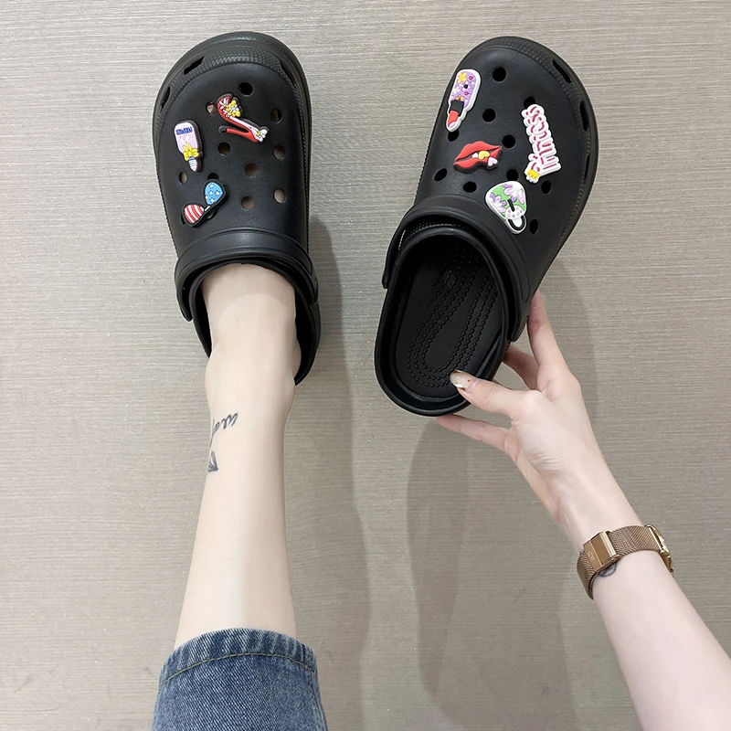 

Women's flip flops Women Beach Slippers Sandals Female Summer Shoes Fashion Cartoon women's shoes garden shoes outdoor Non-slip