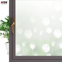 privacy frosted window film matte glass vinyl self adhesive film anti uv heat control window stickers for home blackout tint