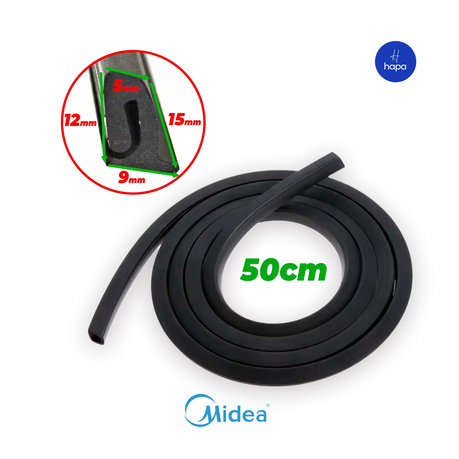 

Резиновый уплотнитель двери посудомоечной машины для Midea