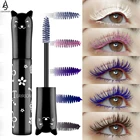 Тушь для ресниц 4D с шелковыми волокнами, водостойкая профессиональная тушь для ресниц для макияжа, полный белый объем, 2022