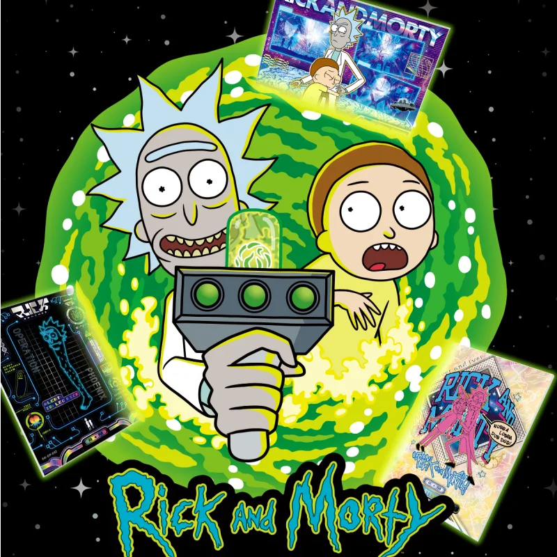 Фото Коллекционный набор карт KAYOU Authentic New Rick and Morty Infinite Universe - Starry Bag, аниме-мерч, подарок №4