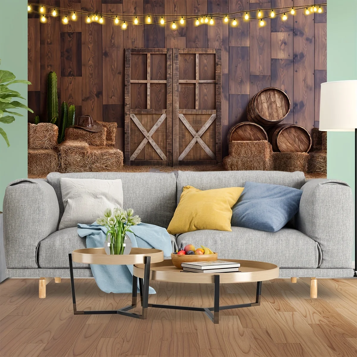 Западный Ковбойский Тематический Портретный Фотофон Винтажные Аксессуары Для