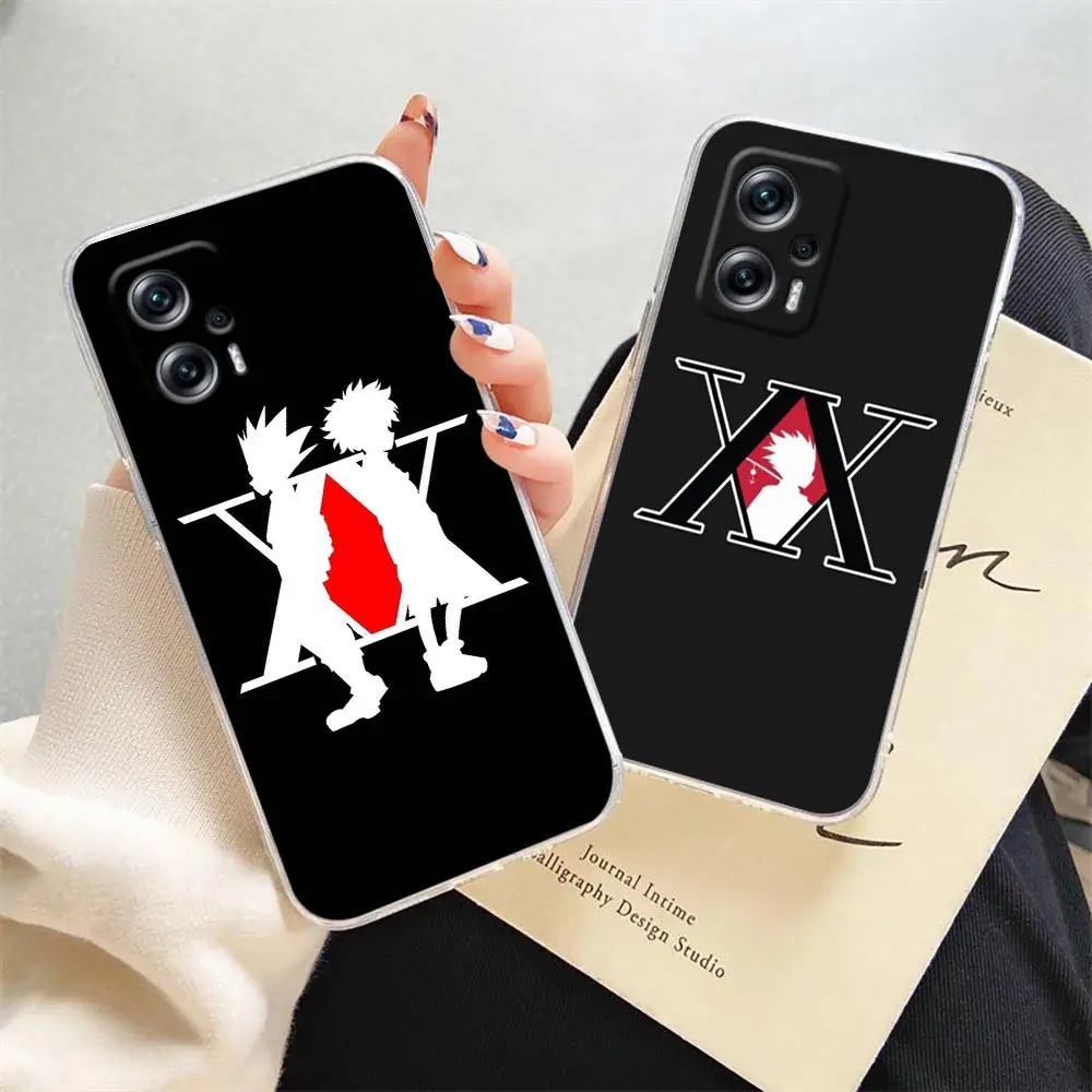 

Hunter X Hunter Killua Clear Case For Redmi Note 11 11T 10S 10 9 4G 9S 8 12 10C 9T 9A K40 Pro Plus 5G Coque Funda Capa Case