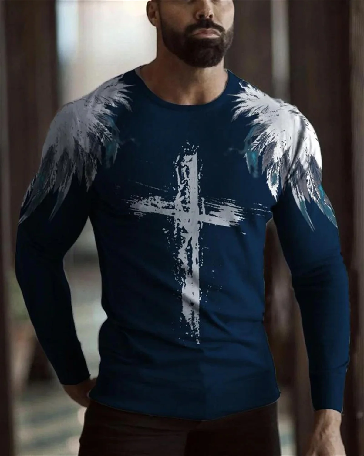 2022 SS мужская повседневная спортивная футболка с 3D принтом черепа уличный тренд