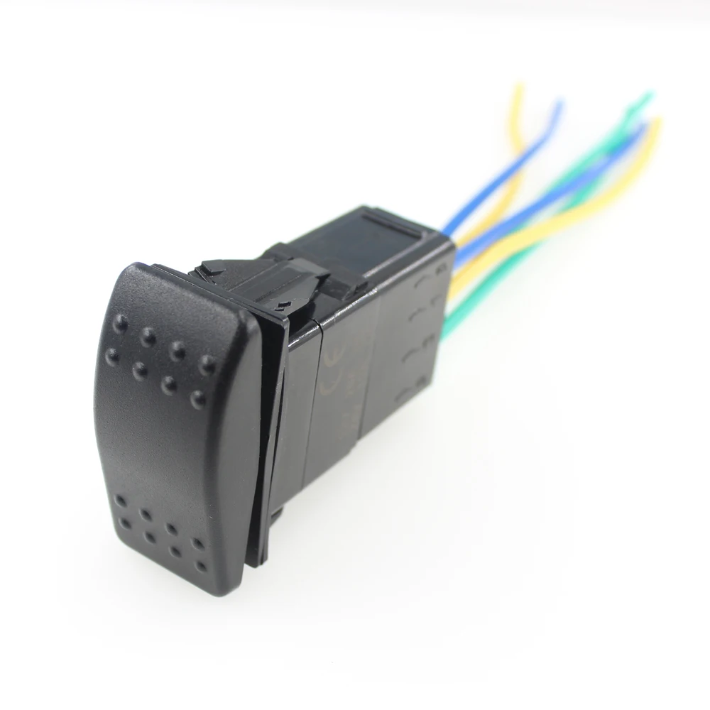 Водонепроницаемый 6-контактный флейта (вкл.)-ВЫКЛ.-(вкл.) 10a/24 В 20a/12 в 110 В/230