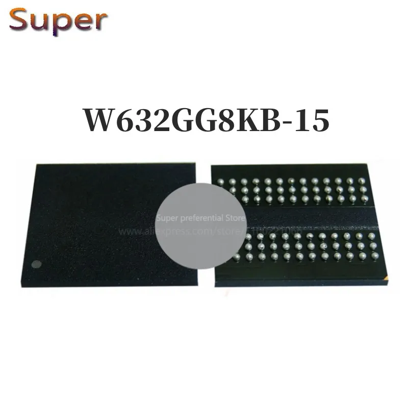 

5PCS W632GG8KB-15 78FBGA DDR3 1333Mbps 2Gb