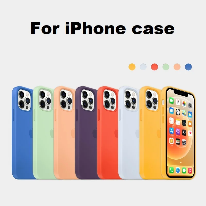 

Официальный оригинальный силиконовый чехол для Apple iPhone 11 12 13 Pro X XS XR 7 8 Plus, чехол для iPhone 13 Pro Max 12 Mini SE 2020, чехол