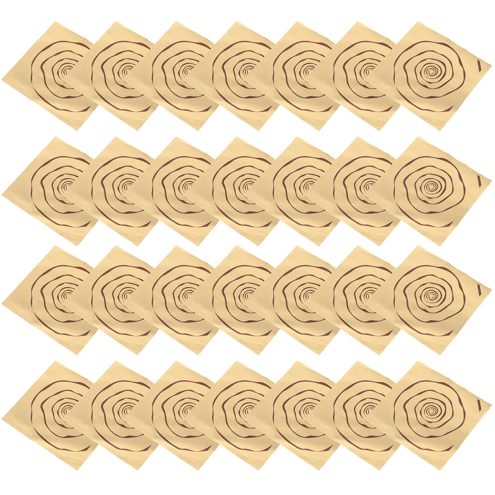 

100 Pcs Tin Foil Packaging Gold Wrapping Paper Aluminum Candy Wrappers Chocolate