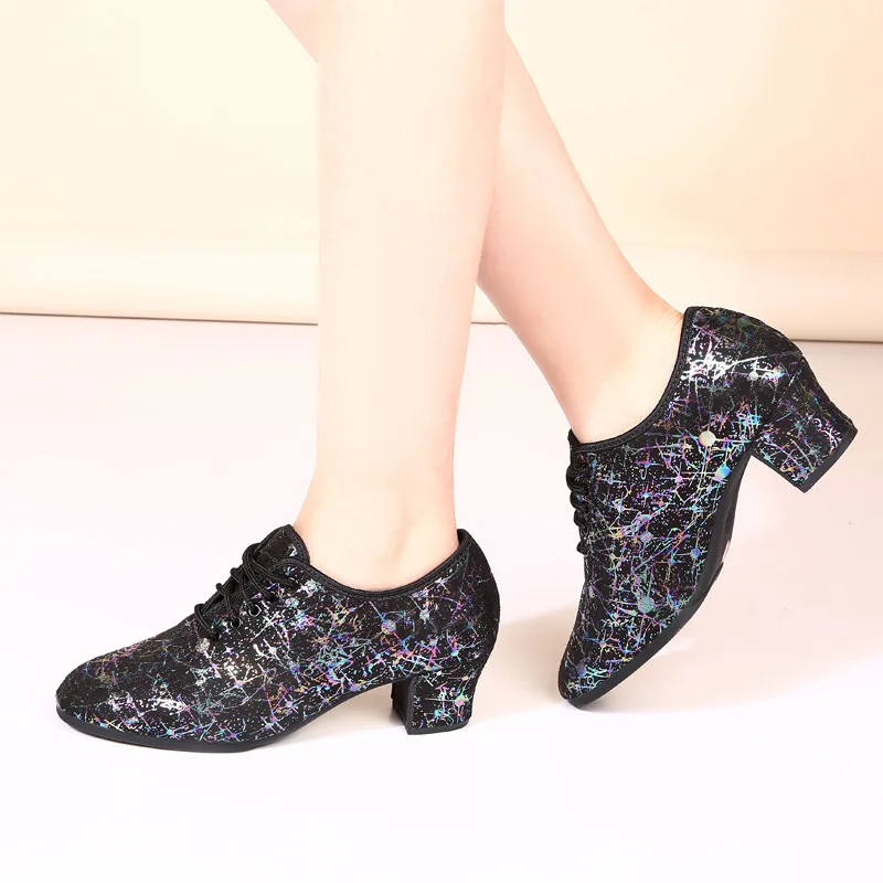 Женские танцевальные туфли джаз сальса латинские бальные тренировочная обувь