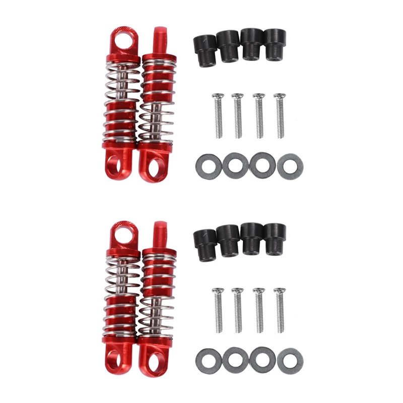 

4 шт., Алюминиевые амортизаторы для Wltoys, K969, K989, K999, P929, 4WD