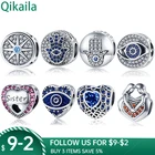 Женский браслет из стерлингового серебра 925 пробы с синим цирконием, 3 мм, Подарочная бижутерия