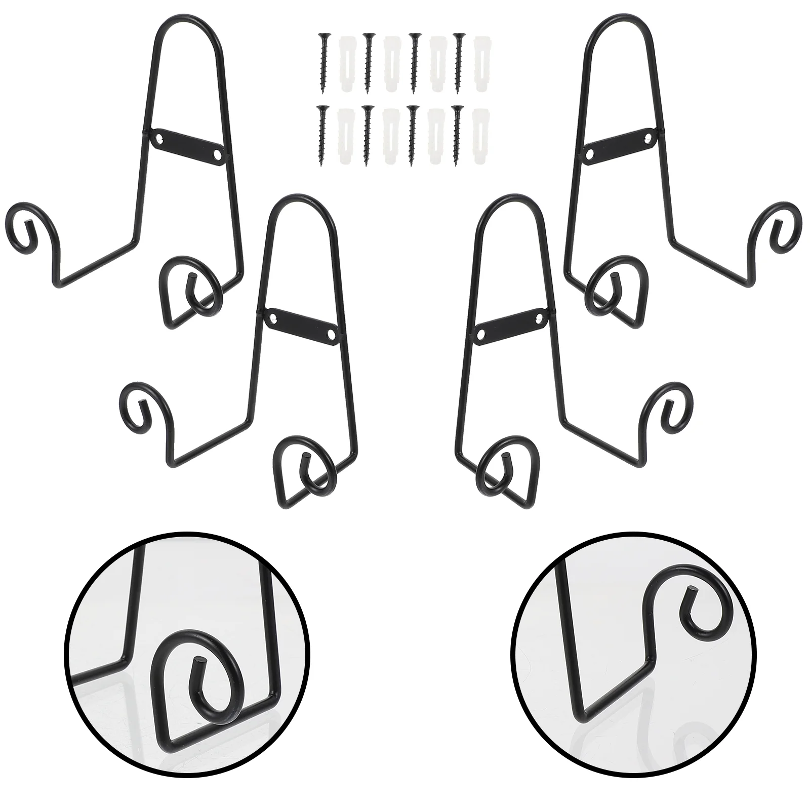 4 шт. подставка для тарелок многофункциональная стойка хранения посуды полка