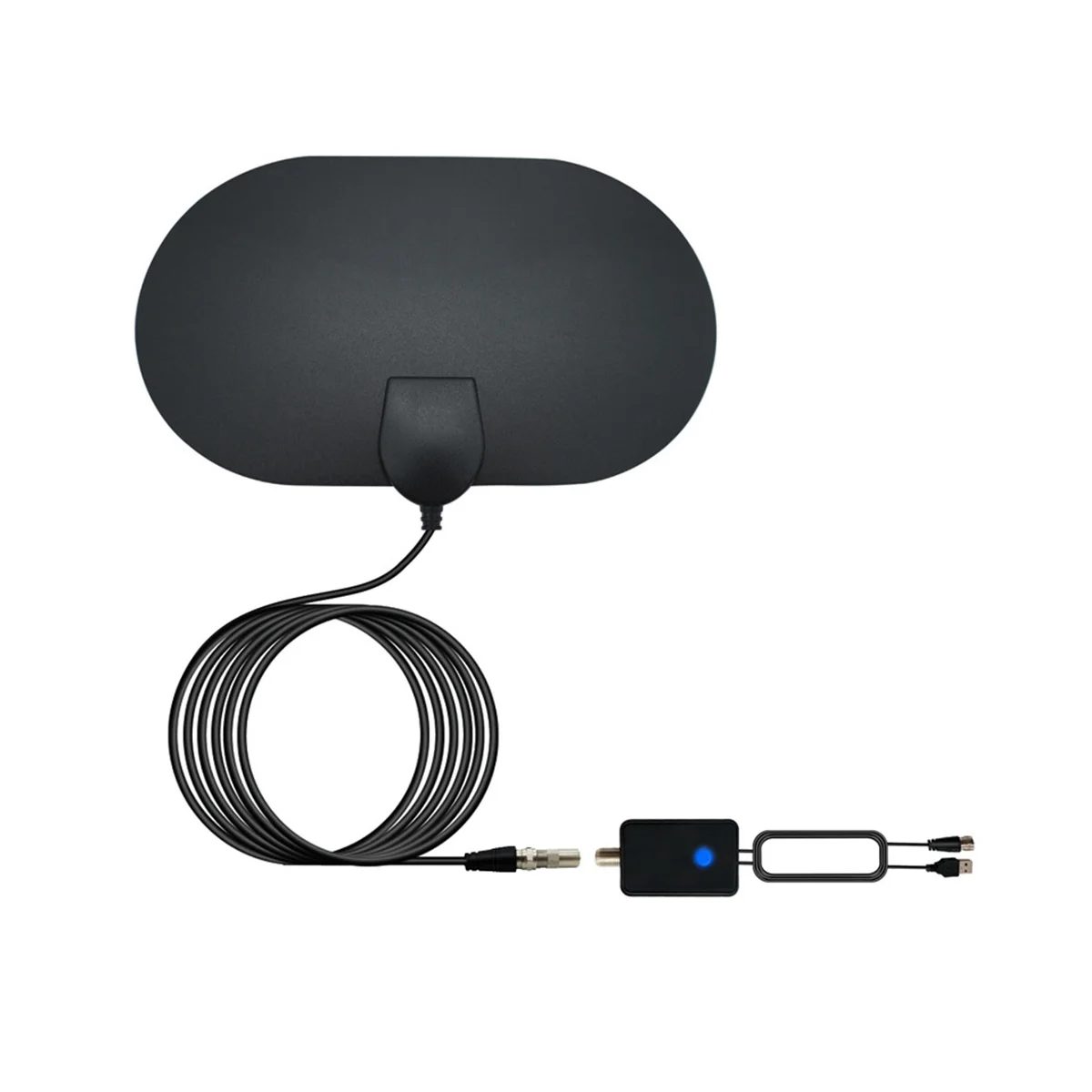 

Indoor High-Definition Digital TV Antenna HDTV Antenna DVB-T2 Terrestrial Wave TV Antenna Signal Receiver