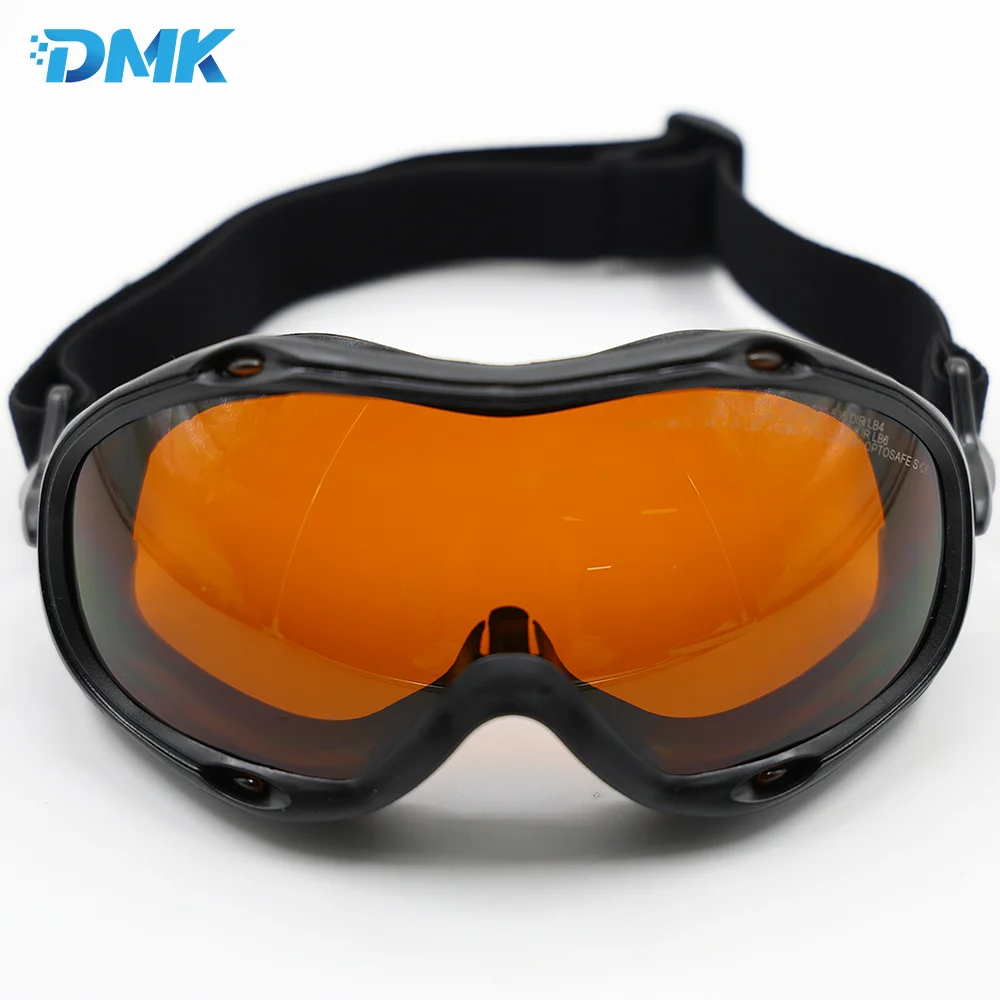 

Защитные очки для лазера DMK OD8 +, защитные очки, сварочные очки, 800-1100 нм, высокая светопроницаемость, лазерная резка, очистка