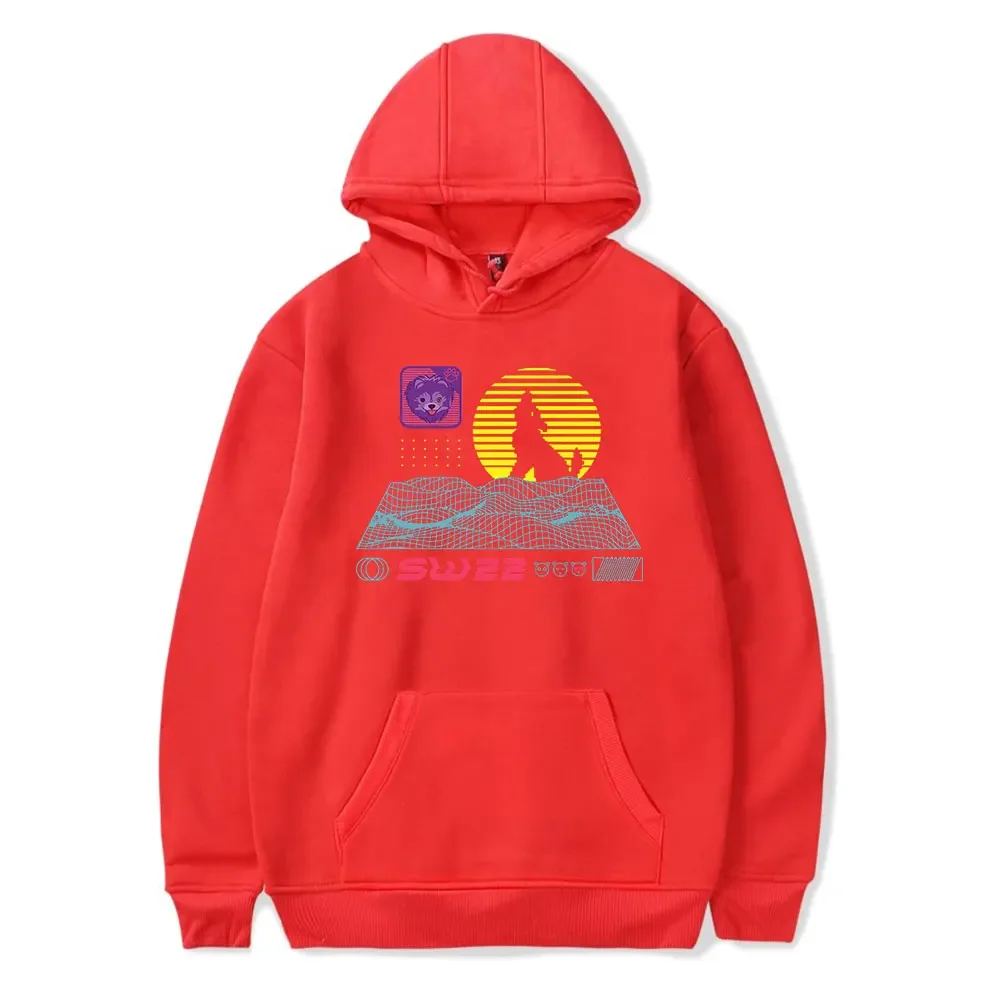SssniperWolf Synthwave логотип рэпера пуловер Толстовка для мужчин и женщин стиль