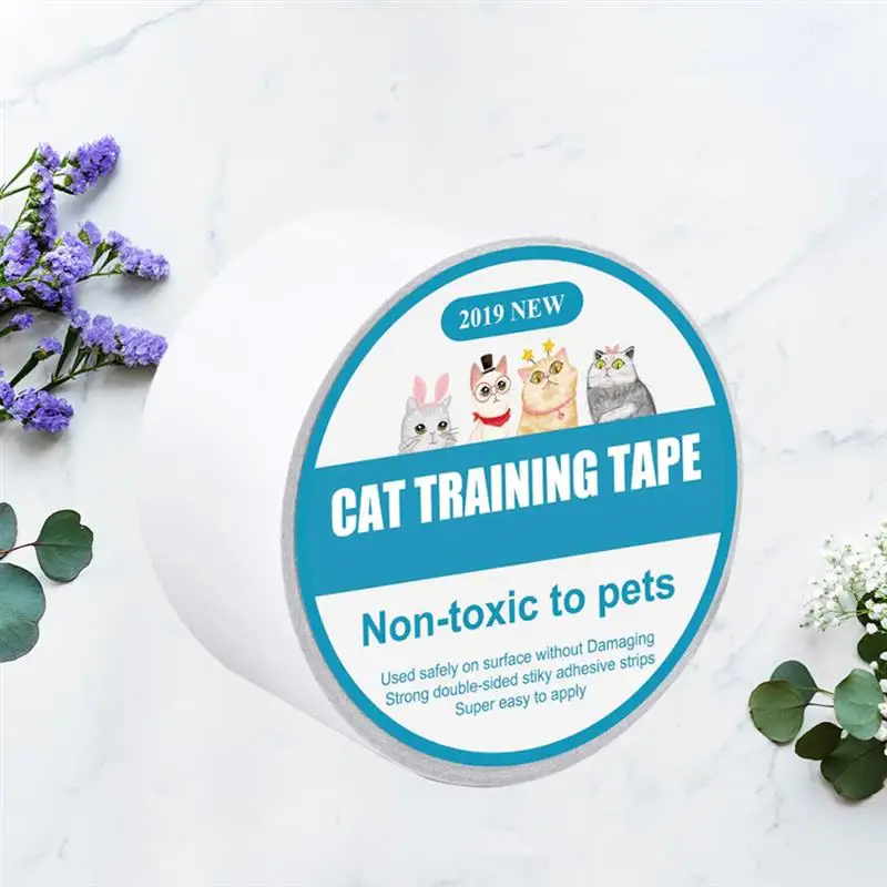 

Cat Scratch Tape For Cats Scratching Couch Protector Furniture Sticker Anti Protectors Deterrent Double No Training Sticky From