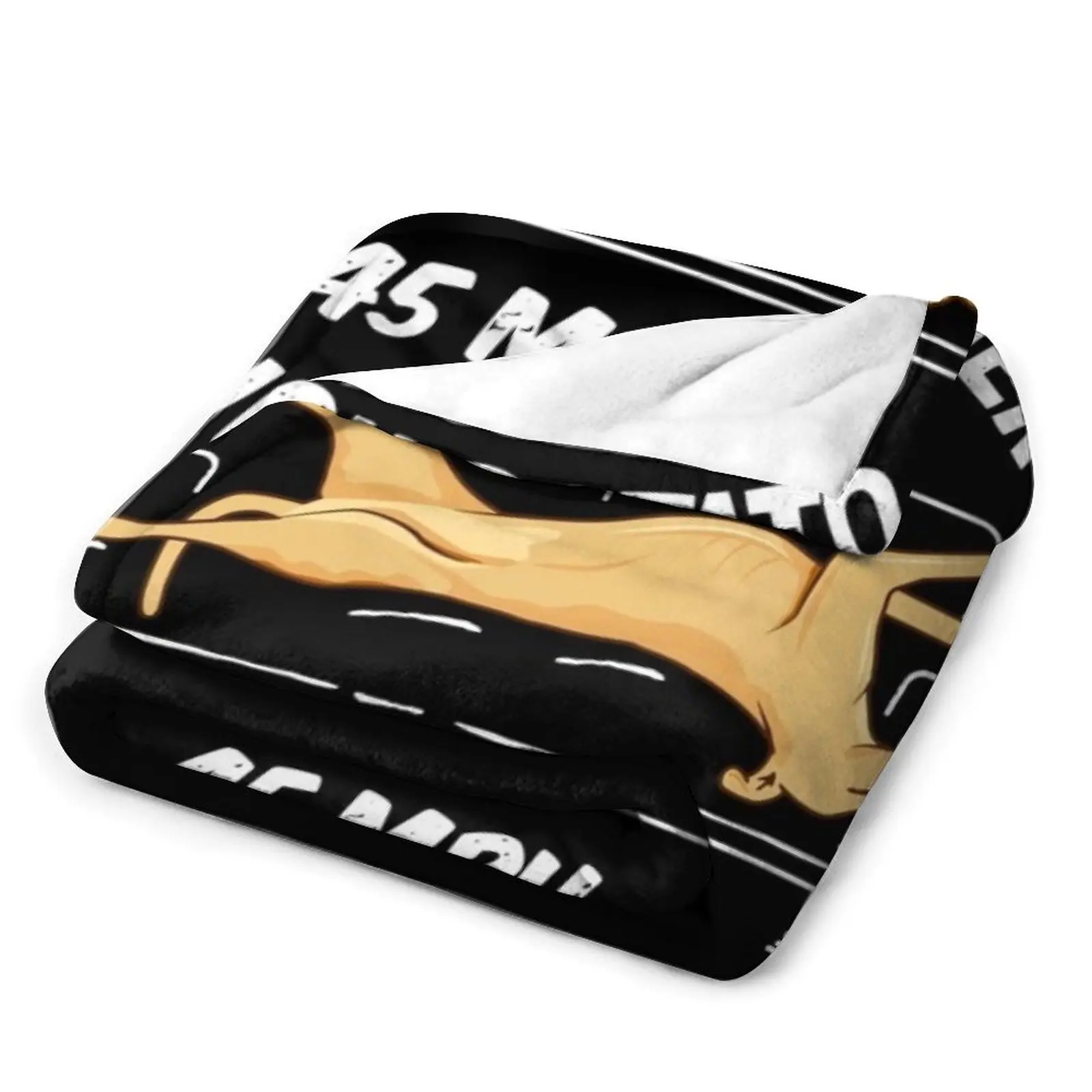 Гордый właściciel 45MPH Картофельный диван - Забавный палевый борзый подарок Плед