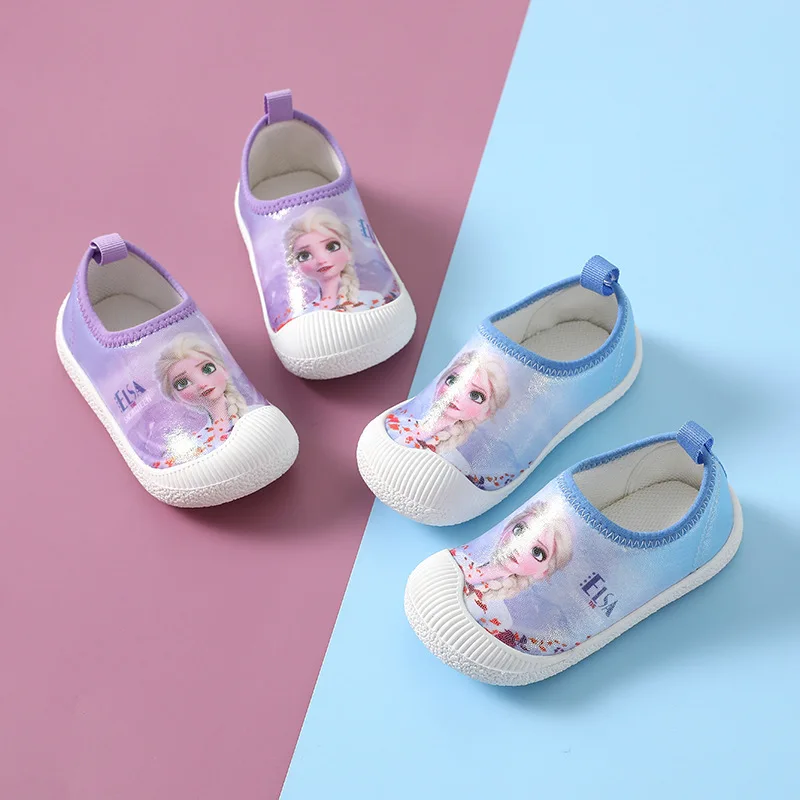 

Fashion Lovely Fahion Frozen Disney Girls Shoes High Quality Cute Kids Sneakers Classic Leisure Children Casual Shoes Toddlers