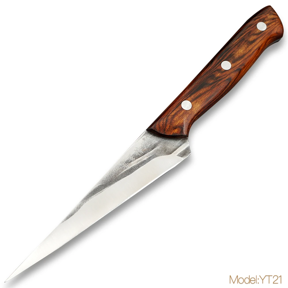 

Handmade Forged 5Cr Steel Food Carving Knife Kitchen Knives Vegetable Fruit Platter Knife Chef Main Knife Utility Knives