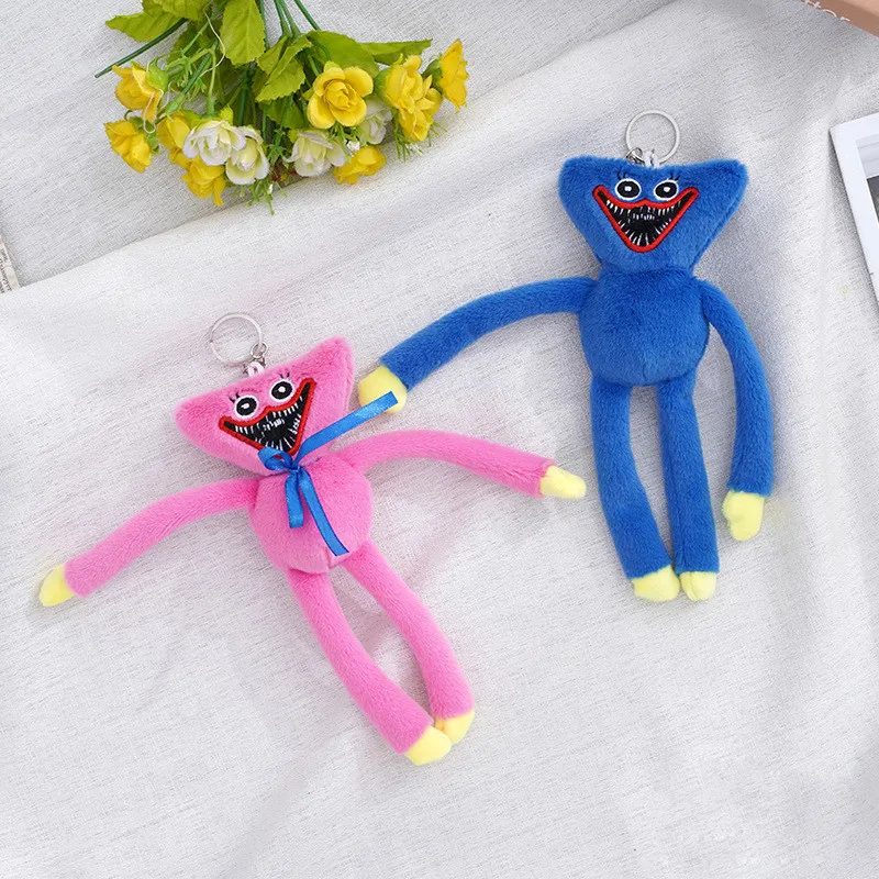 

Брелок Huggy Wuggy, плюшевая игрушка, игрушка с Маком, страшная плюшевая игрушка, мягкий подарок для детей, Рождество, 20 см
