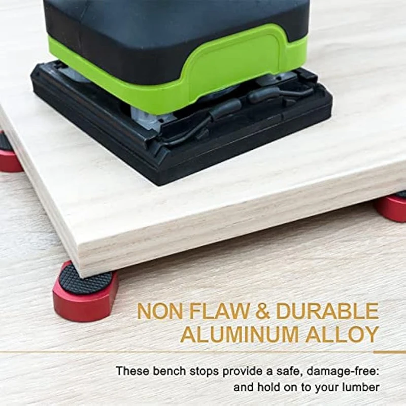 12 шт. 3/4 дюйма скамейка для собак нескользящая зажим алюминиевый верстак столов